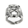 Anello con Leone argento 925 anticato 49,00 € Anelli Uomo
