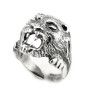 Anello con Leone argento 925 anticato 49,00 € Anelli Uomo
