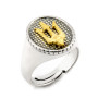 Zoppi Jewels|Anello con tridente in argento 925