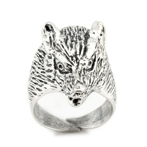 Zoppi Jewels:Anello con testa di Lupo in argento 925:70,00 €