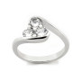 Zoppi Jewels|Anello Trilogy in argento e swarowski