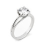 Anello con solitario in argento e swarowski 39,00 € Anelli Donna