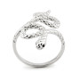Anello Serpente pitone in argento 24,00 € Anelli Donna