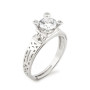 Anello solitario in argento e zirconi 28,00 € Anelli Donna