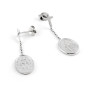 Orecchini pendenti con madonna miracolosa in argento 28,00 € Orecchini religiosi