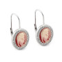 Orecchini cammeo Madonna miracolosa in argento 35,00 € Orecchini religiosi