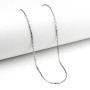 Zoppi Jewels:Catenina in acciaio a maglia rettangolare:7,00 €