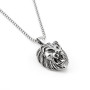 Collana uomo con testa di leone in acciaio 25,00 € Collane Uomo