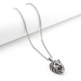 Collana uomo con testa di leone in acciaio 25,00 € Collane Uomo