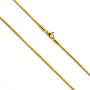 Catena maglia coreana in acciaio dorato 14,00 € Catene acciaio