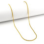 Catena maglia coreana in acciaio dorato 14,00 € Catene acciaio
