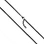 Catenina coda di volpe in acciaio nero 25,00 € Catene acciaio