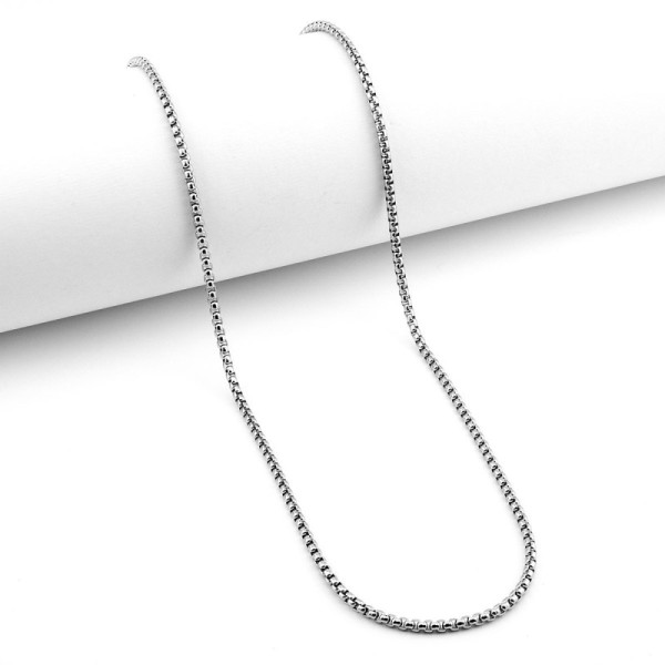 Zoppi jewels|Catena a rolò 3mm in acciaio lunga 60/65 cm|12,00 €