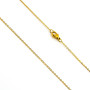 Zoppi Jewels:Catenina a rolò in acciaio dorato 45cm