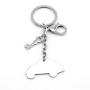 Zoppi Jewels:Portachiavi con auto in acciaio personalizzabile:10,00 €