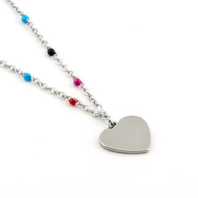 Collane personalizzabiliCollana con ciondolo Roma in acciaio23,00 €