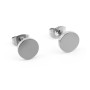 Orecchini a bottone 7mm in acciaio 6,00 € Orecchini Uomo
