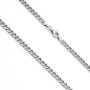 Girocollo uomo a maglia groumette in argento - 50cm 60,00 € Catene argento