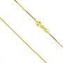 Catenina veneziana in argento dorato 45cm 11,00 € Catene argento