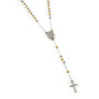 Collana a rosario in acciaio bicolore 20,00 € Collane religiose