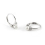 Zoppi Jewels|Orecchini monachella con perla 4mm in argento