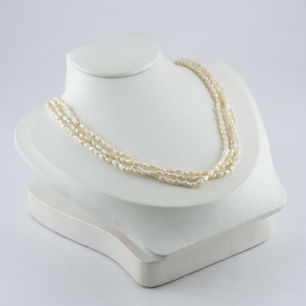 Zoppi Jewels|Collana di perle di fiume barocche 3,5 mm