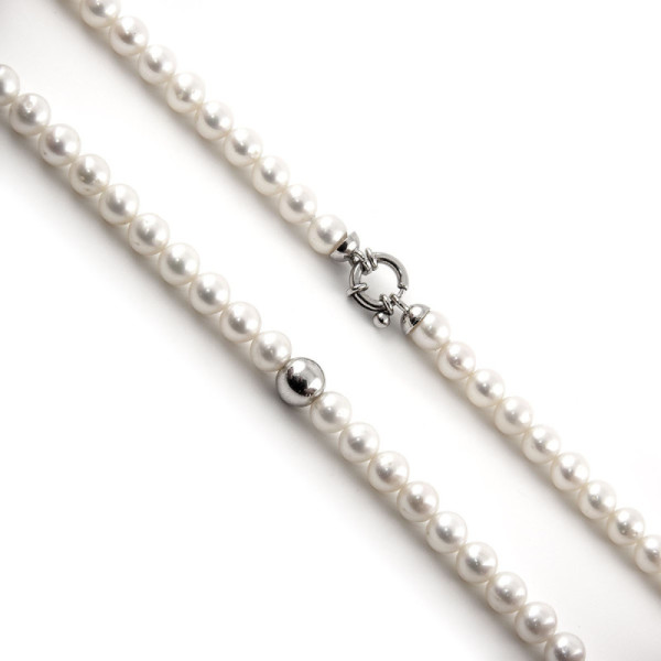Collana di Perle coltivate 7 mm 130,00 € Collane con gemme