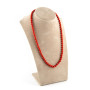 Collana di corallo di Kultra 6mm lunga 40cm 13,00 € Collane con gemme