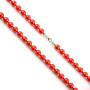Collana di Corallo di Kultra 10mm lunga 50cm 18,00 € Collane con gemme