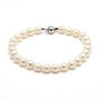 Zoppi Jewels:Bracciale di perle coltivate 6,5/7mm con susta in oro 18kt:430,00 €