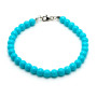 Bracciale di Turchese di Kultra 6mm 13,00 € Bracciali con gemme