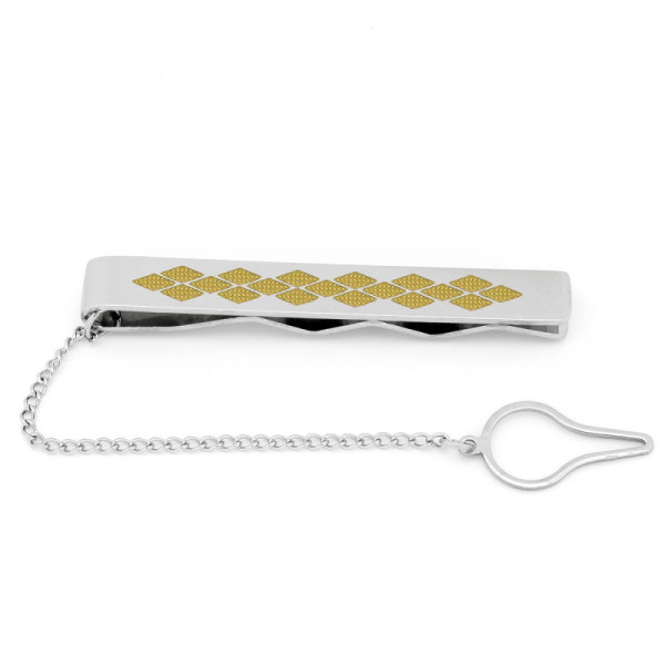 Zoppi Jewels:Fermacravatta in acciaio bicolore:20,00 €