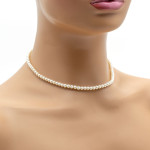 Zoppi jewels|Collana di perle 5mm e oro|260,00 €