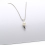 Zoppi Jewels|Collana in oro 18kt con con perla coltivata e diamanti