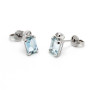 Zoppi Jewels|Orecchini in oro 18kt con acquamarina e diamanti