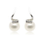 Zoppi Jewels:Orecchini in oro con perla 7-7,5 e diamanti:300,00 €