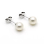 Zoppi Jewels:Orecchini con perle coltivate 7,5mm in oro bianco 18kt:230,00 €