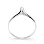 Anello solitario con diamante da 0,03 Ct. 195,00 € Anelli oro diamanti