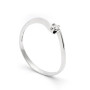 Anello solitario con diamante da 0,03 Ct. 170,00 € Anelli oro diamanti