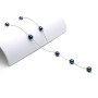 Zoppi Jewels:Collana in oro bianco con perle nere naturali:750,00 €