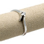 Anello solitario in oro e diamante 0,08ct 450,00 € Anelli oro diamanti
