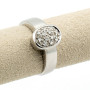Zoppi Jewels|Anello in oro bianco e diamanti 0,12 ct