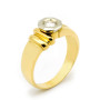 Solitario uomo in oro giallo e diamante 0,28ct 1,00 € Anelli oro diamanti