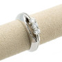 Anello Trilogy in oro con diamanti naturali 0,37ct 1,00 € Anelli oro diamanti