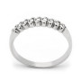 Anello riviera in oro bianco e diamanti naturali 0,25ct 580,00 € Anelli oro diamanti