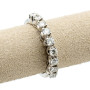 Anello riviera in oro bianco e diamanti naturali 0,63ct 1,00 € Anelli oro diamanti