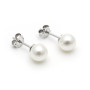 Zoppi Jewels:Orecchini in argento con perla 7mm