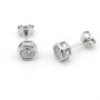 Zoppi Jewels|Orecchini punto luce esagonali in argento