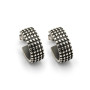 Orecchini unisex a cerchio in argento brunito 18,00 € Orecchini Donna