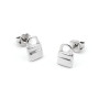 Zoppi Jewels:Orecchini a forma di catenaccio in argento